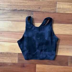 CRZ YOGA Black Tie Dye Women's Tank Top